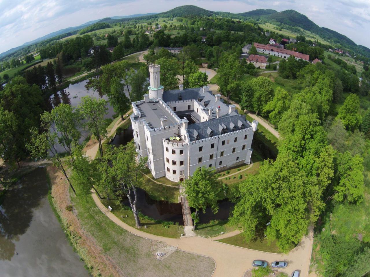 Zamek Karpniki Schloss Fischbach Lomnica  Kültér fotó